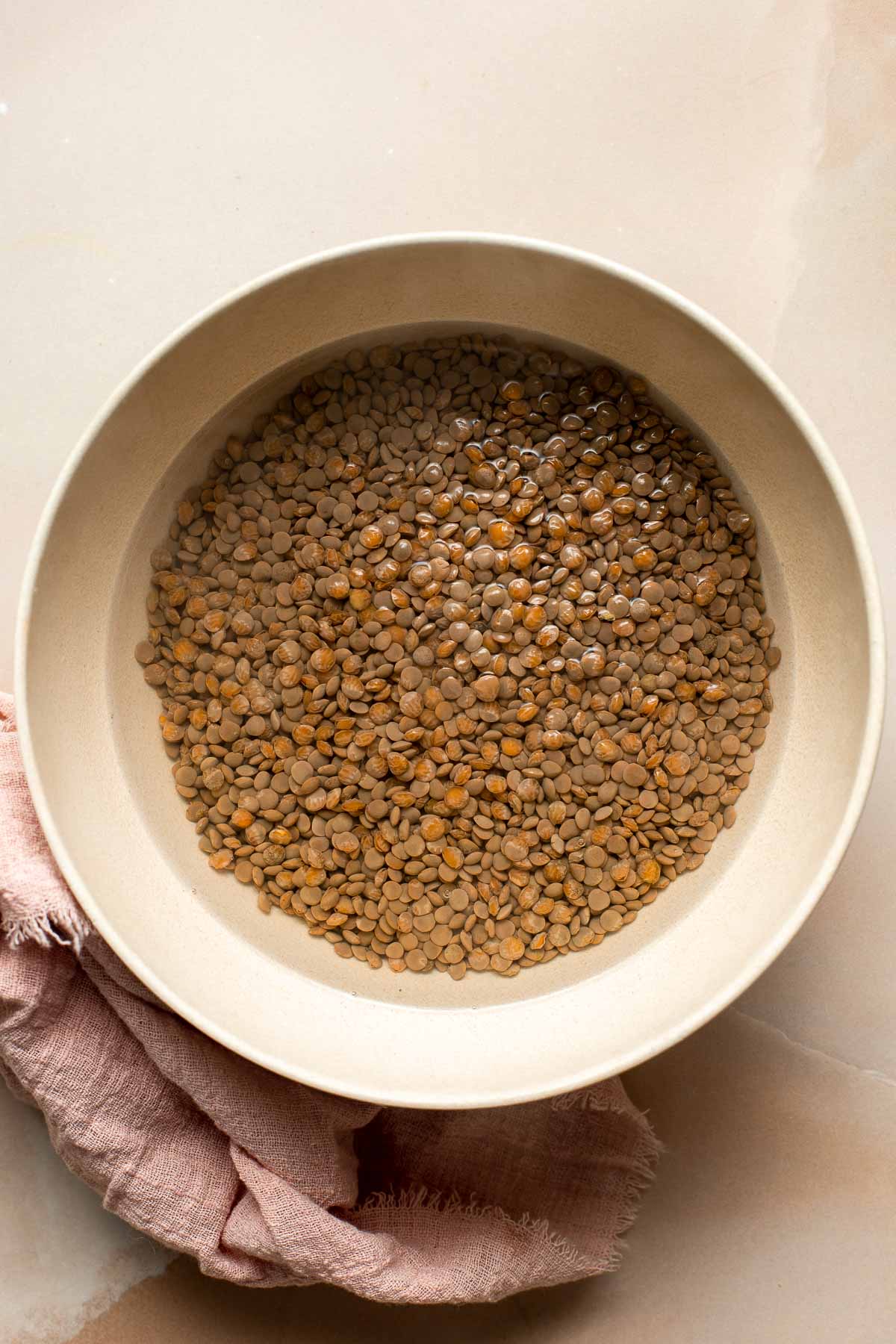 Easy 20-Minute One Pot Lentils are a healthy, nourishing, and delicious vegan meal that is easy to make in a few simple steps. Make a big batch and freeze! | aheadofthyme.com