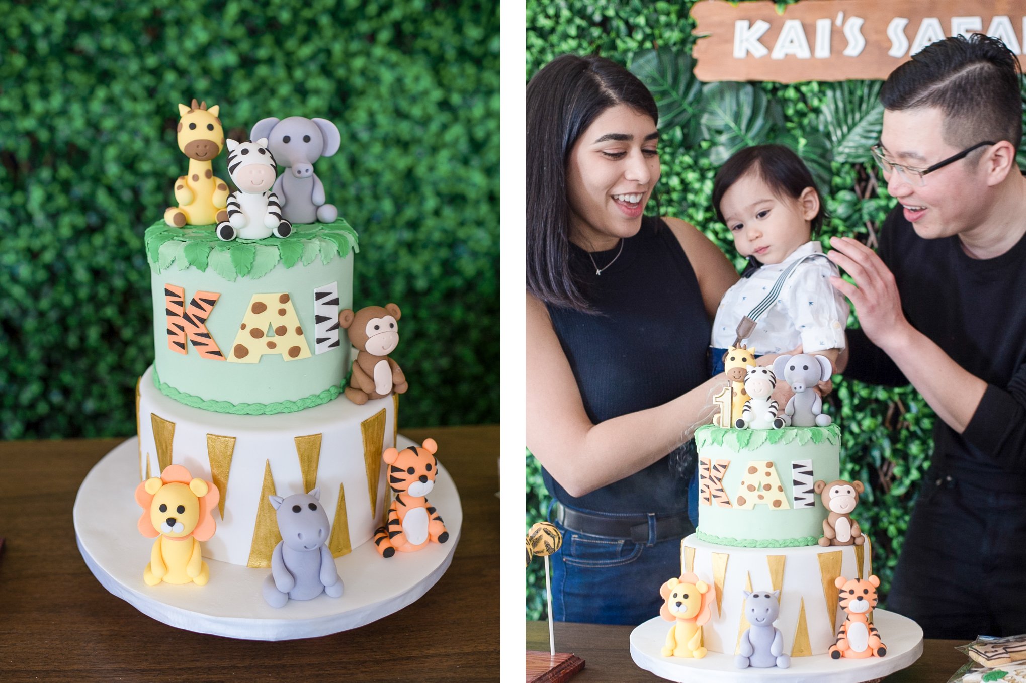 Throw the best wild one safari birthday party with ideas on every detail for an epic jungle party from decor and party favors, to desserts and recipes. | aheadofthyme.com