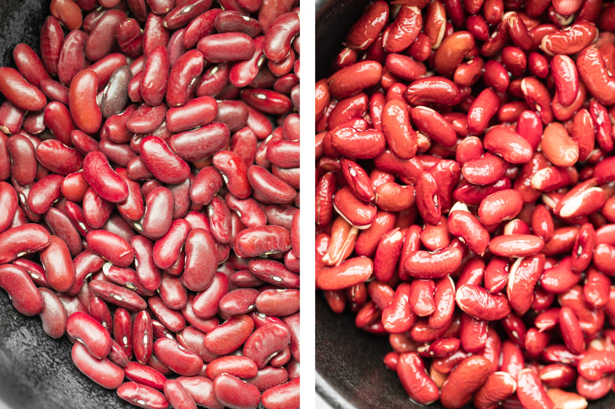 Use your dried kidney bean stash to make flavourful, one pot red kidney beans. It is vegan, gluten-free, and packed with plant-based protein. | aheadofthyme.com