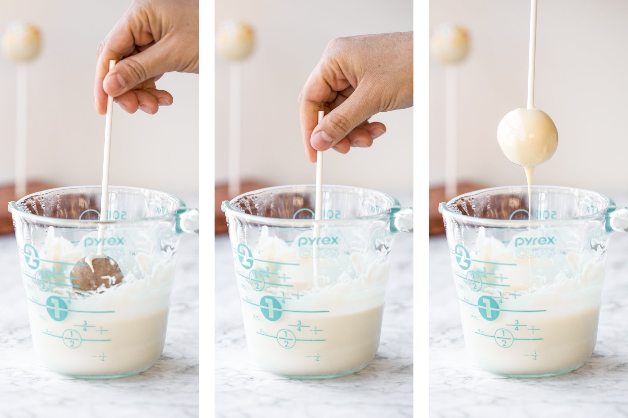 The cutest bite-sized treat to serve at any event are vanilla cake pops from scratch -- luckily, they are actually simple and easy to make! | aheadofthyme.com