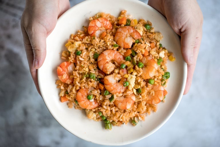 Seafood Fried Rice Ahead of Thyme