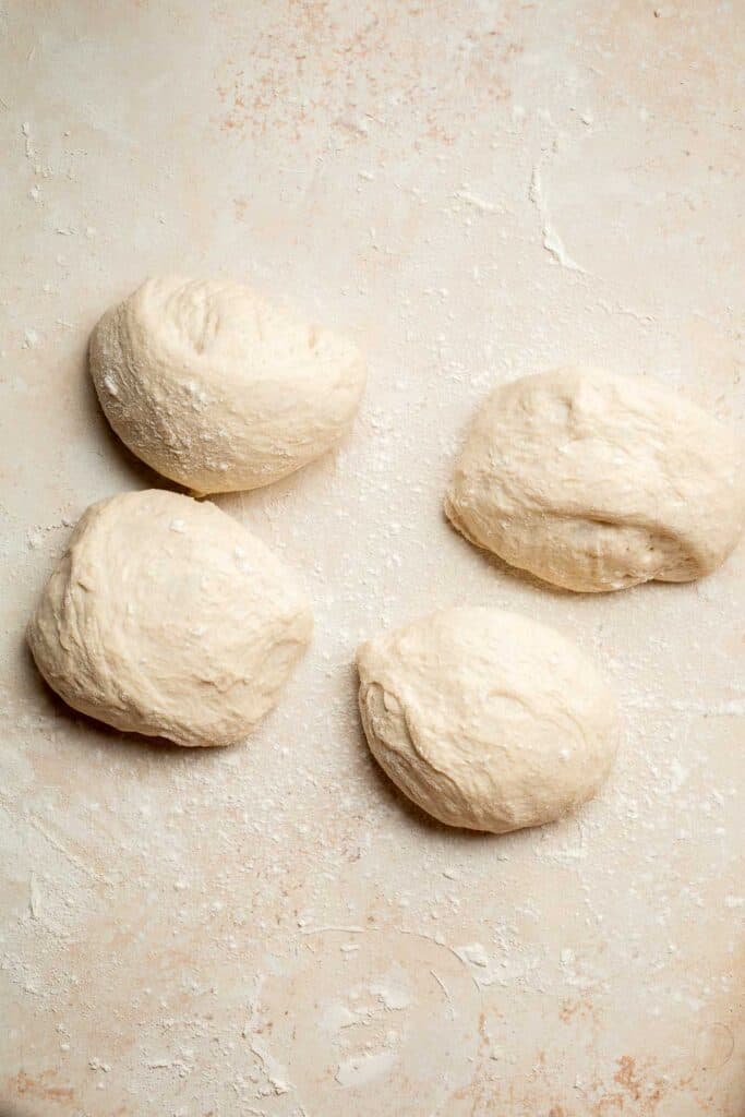 Easy small batch Ciabatta Rolls are fluffy and airy with a perfect crunchy, crackly crust. They take only 10 minutes to prepare and require no kneading. | aheadofthyme.com