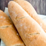 These homemade no knead French baguettes are just what bread dreams are made of -- light, tender and airy crumb inside, and a crispy, crunchy crust outside. | aheadofthyme.com