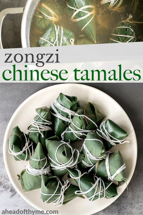 Zongzi Chinese Tamales (粽子)