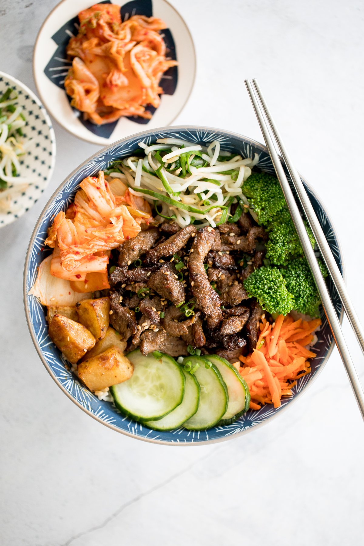 Korean Beef Steak Rice Bowl Ahead Of Thyme