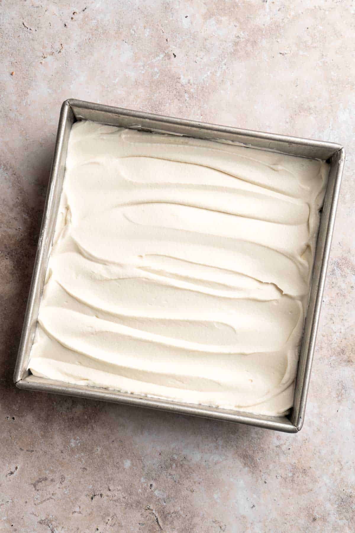 Sweet and creamy, this No Churn Vanilla Ice Cream recipe is the easiest way to make homemade ice cream — no ice cream maker required! | aheadofthyme.com