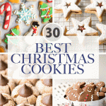Browse the top 30 most popular best Christmas cookies to add to your holiday baking list, from sugar cookies to gingerbread men to shortbread and more. | aheadofthyme.com