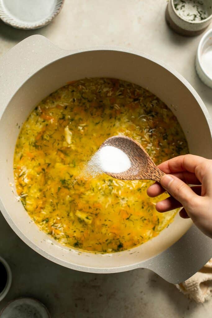 One pot Rice Pilaf with Carrots is quick, easy, and loaded with flavor. Cook this vegetable rice on the stove, rice cooker, or instant pot. | aheadofthyme.com