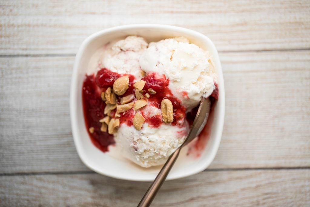 Quick and easy, homemade small batch strawberry jam is so simple to make in one pot with just 3 ingredients and no pectin. It's bright, sweet and addictive. | aheadofthyme.com