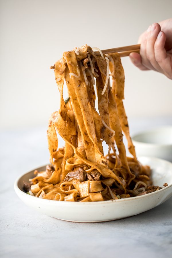 Spicy Cumin Lamb Noodles Ahead of Thyme