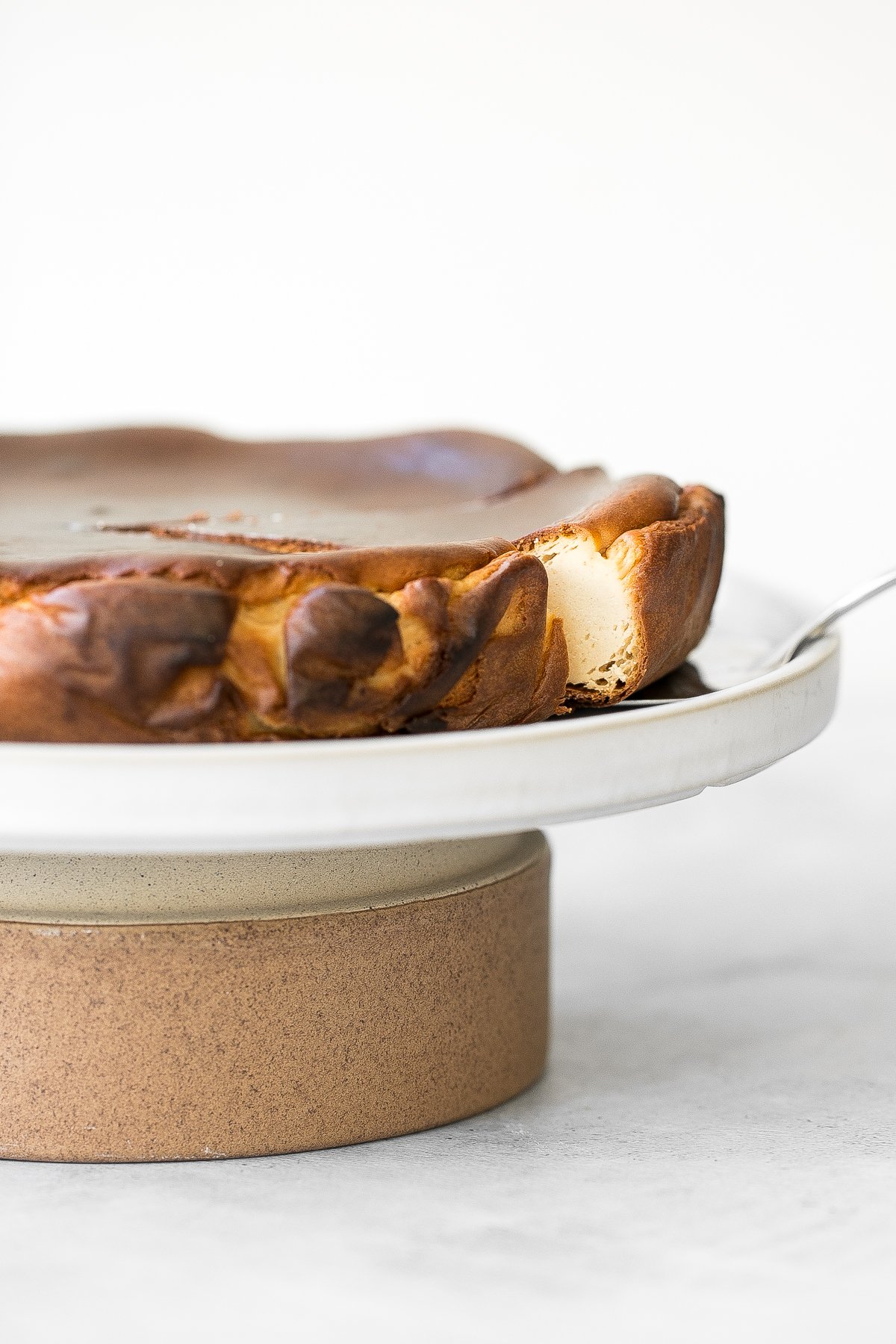 Easy No Crust Burnt Basque Cheesecake Ahead of Thyme