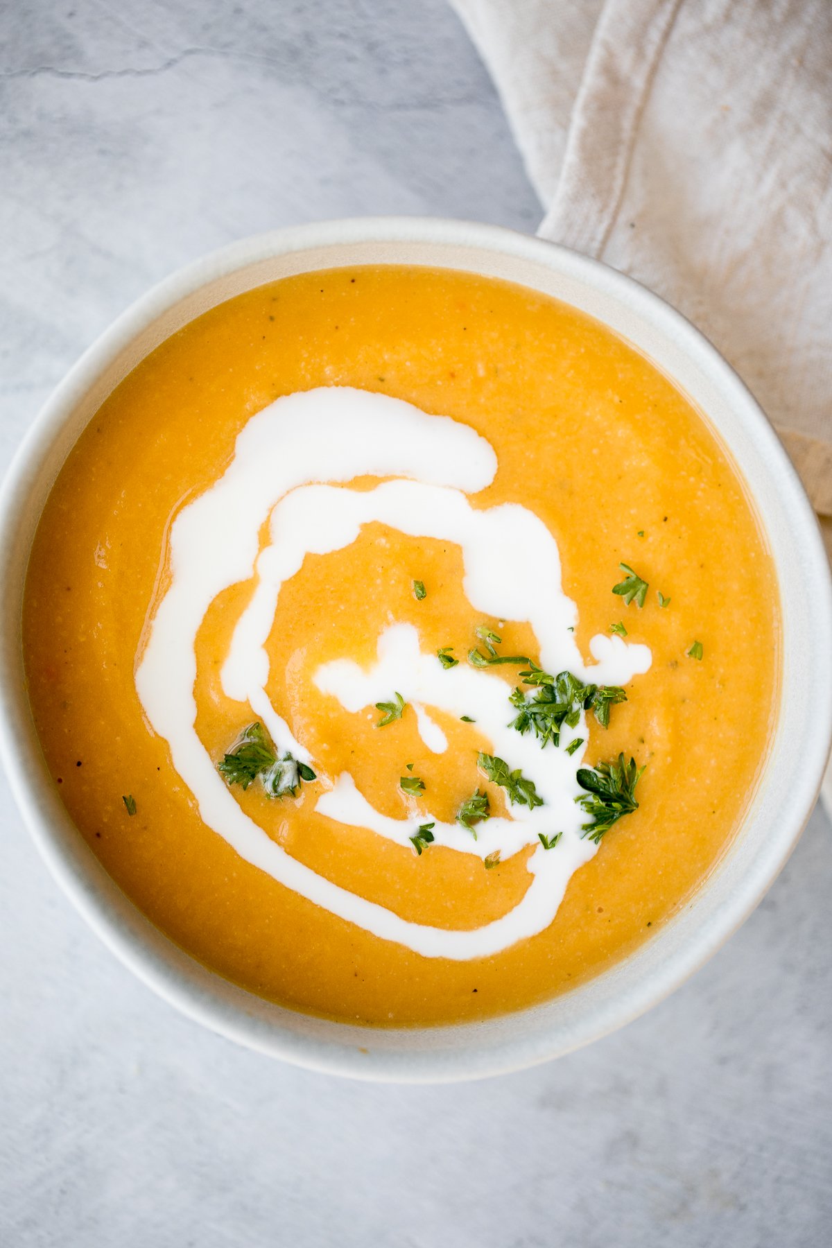 Roasted Butternut Squash and Cauliflower Soup ...