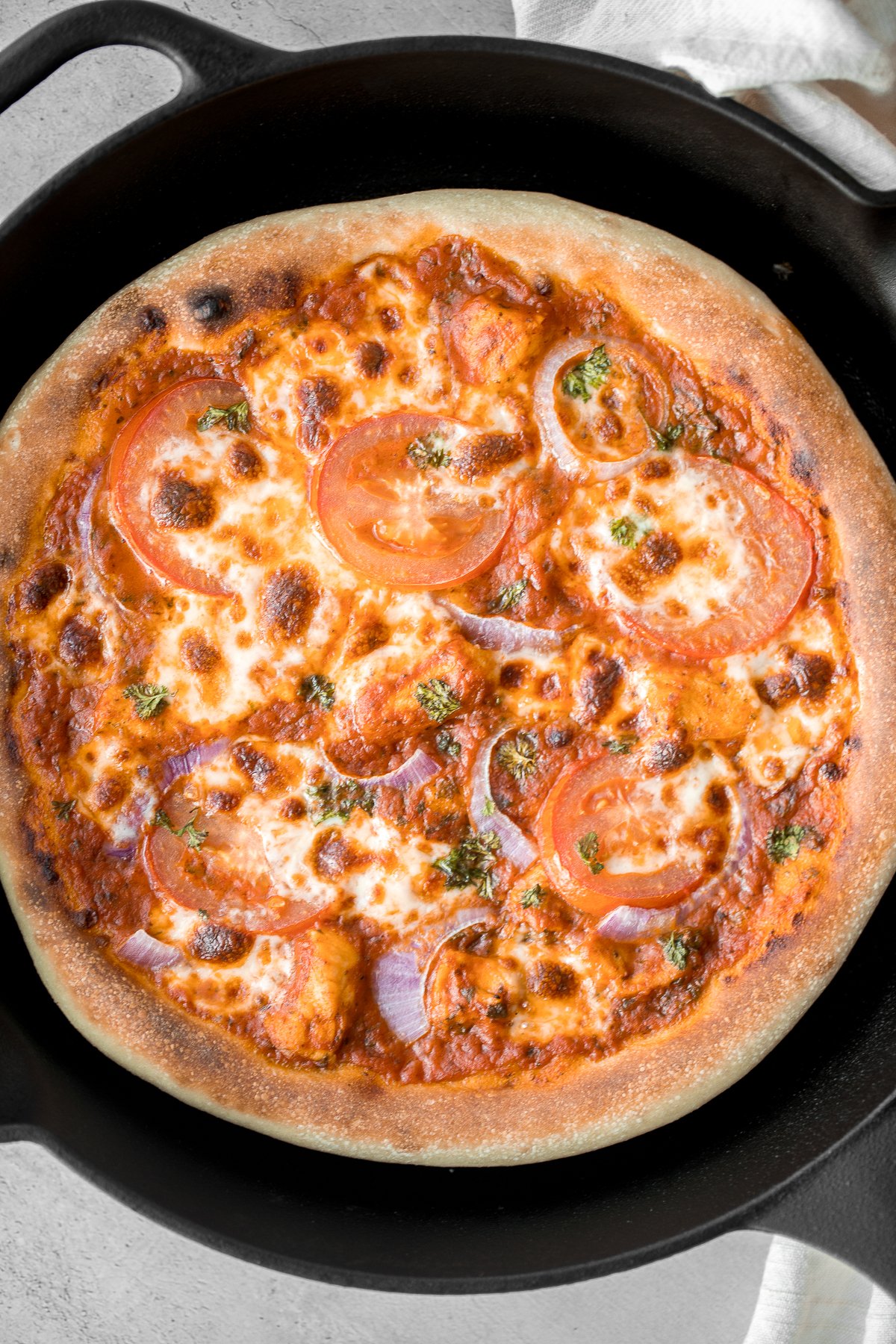Butter Chicken Pizza | aheadofthyme.com - Ahead of Thyme
