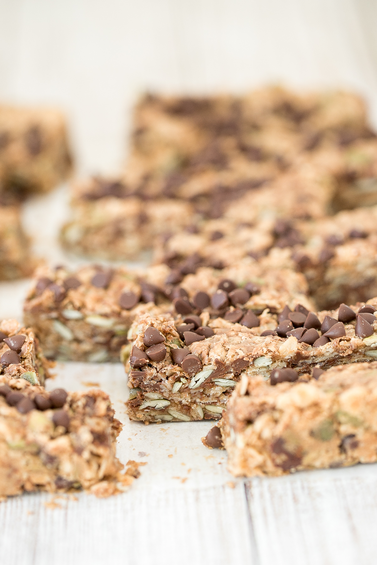 Chewy Peanut Butter Granola Bars Ahead of Thyme