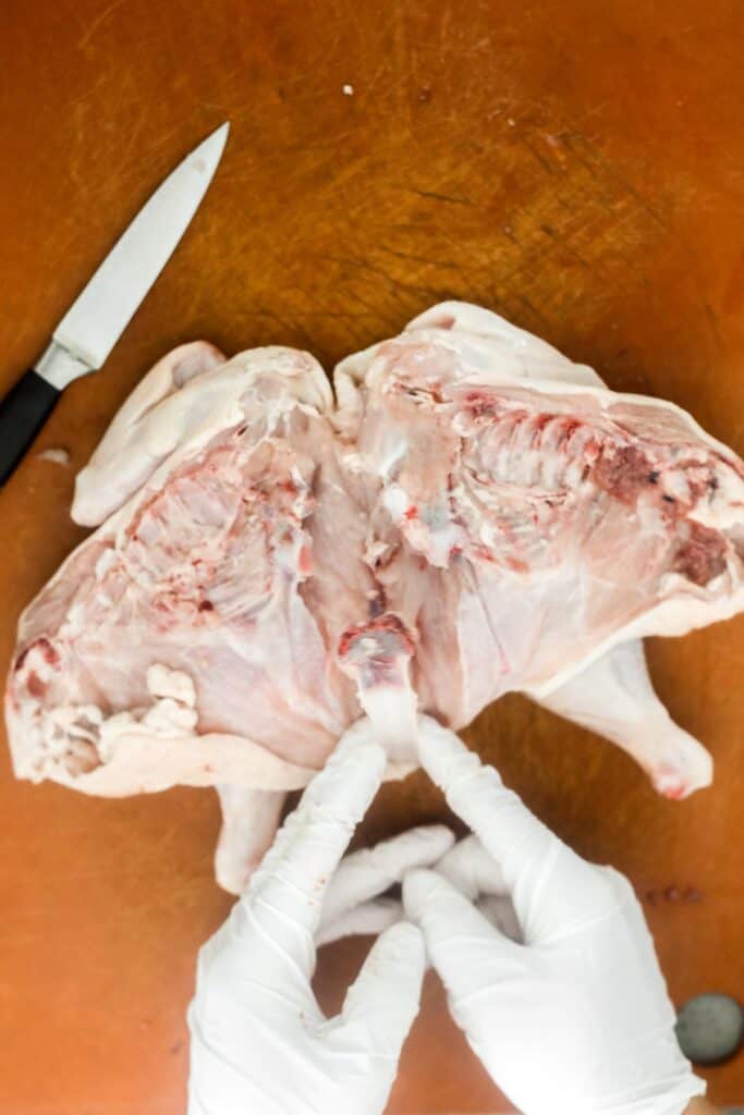 Roasted spatchcock chicken, also called butterflied chicken, cooks faster, stays juicy, and delivers perfectly crispy skin every time. | aheadofthyme.com