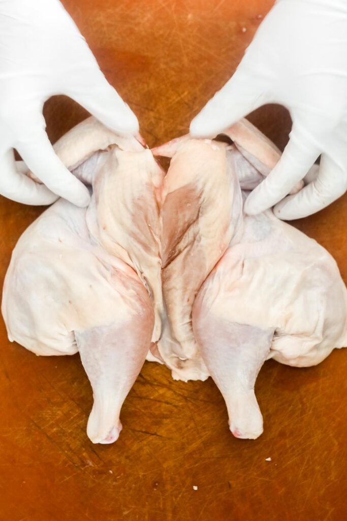 Roasted spatchcock chicken, also called butterflied chicken, cooks faster, stays juicy, and delivers perfectly crispy skin every time. | aheadofthyme.com