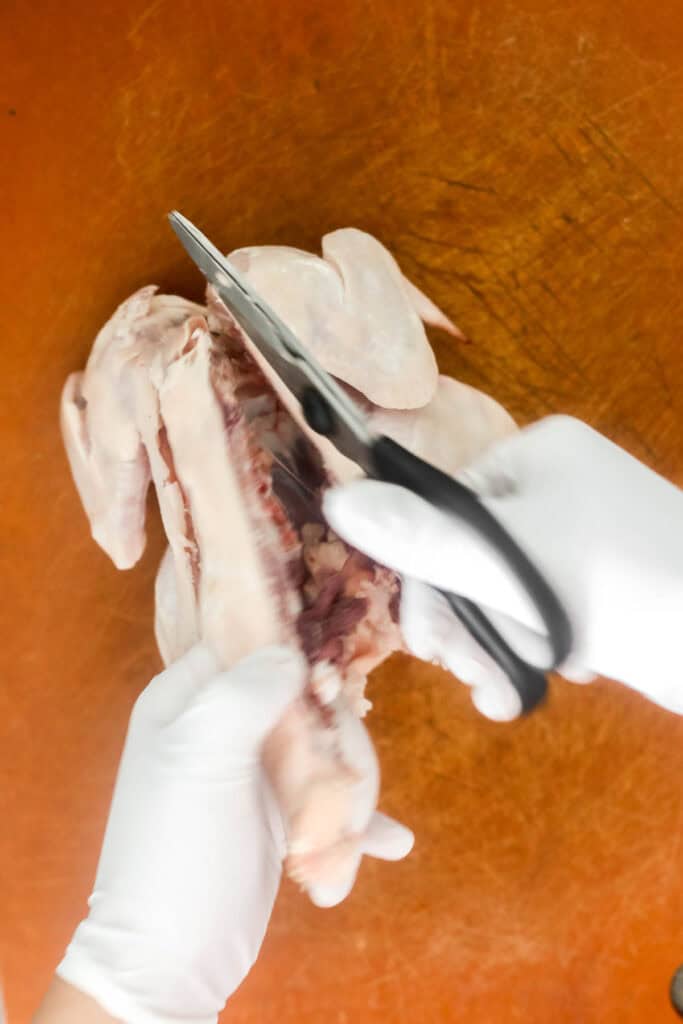 Roasted spatchcock chicken, also called butterflied chicken, cooks faster, stays juicy, and delivers perfectly crispy skin every time. | aheadofthyme.com