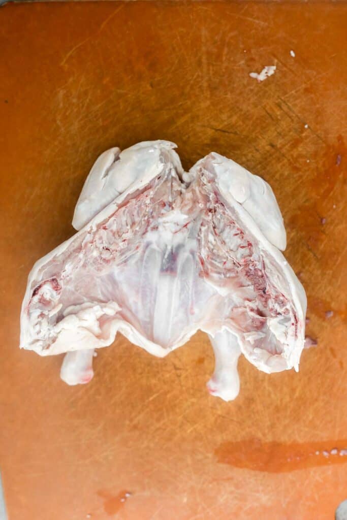 Roasted spatchcock chicken, also called butterflied chicken, cooks faster, stays juicy, and delivers perfectly crispy skin every time. | aheadofthyme.com