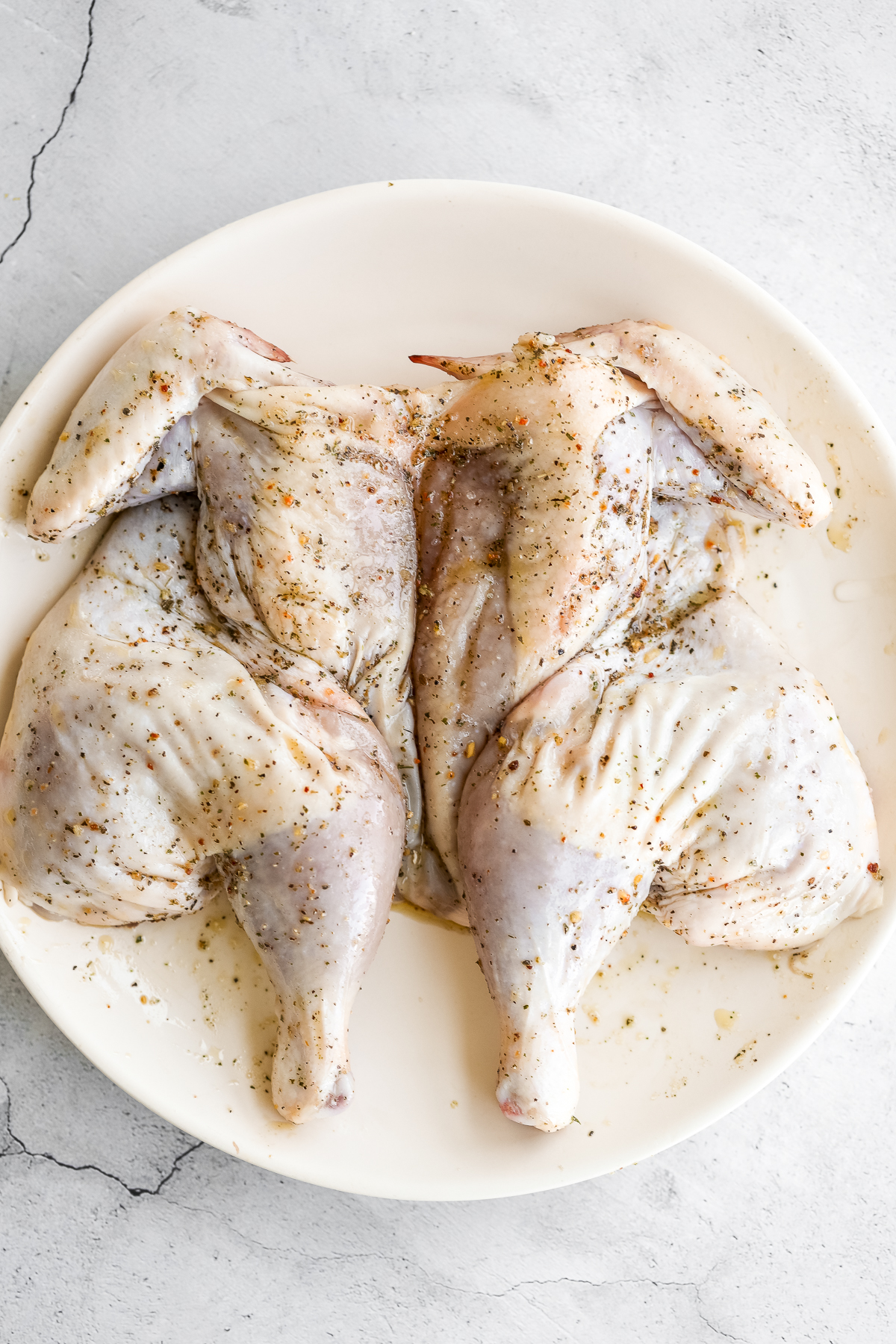 Roasted Spatchcock Chicken (Butterflied Chicken ...