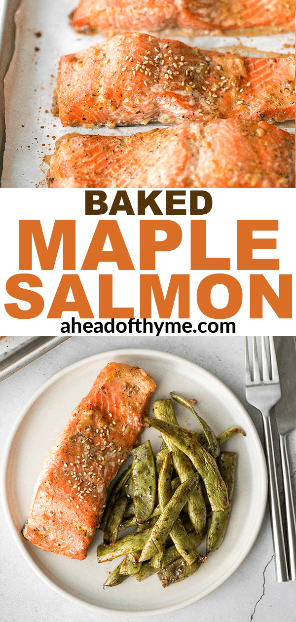 Baked Maple Salmon