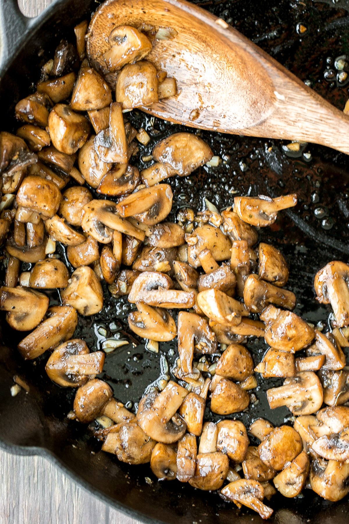 Sautéed Garlic Mushrooms - Ahead of Thyme