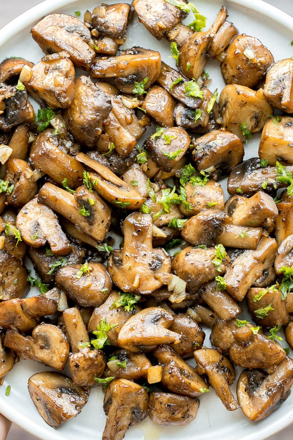 Sautéed Garlic Mushrooms - Ahead of Thyme