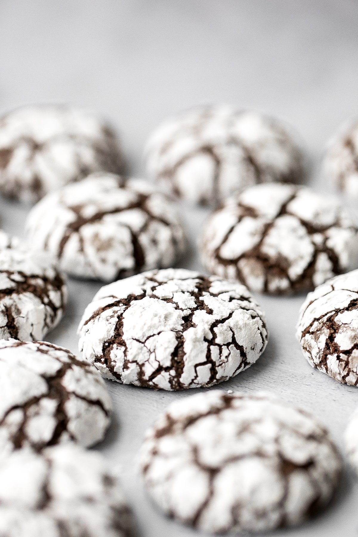 Chocolate Crinkle Cookies - Ahead of Thyme