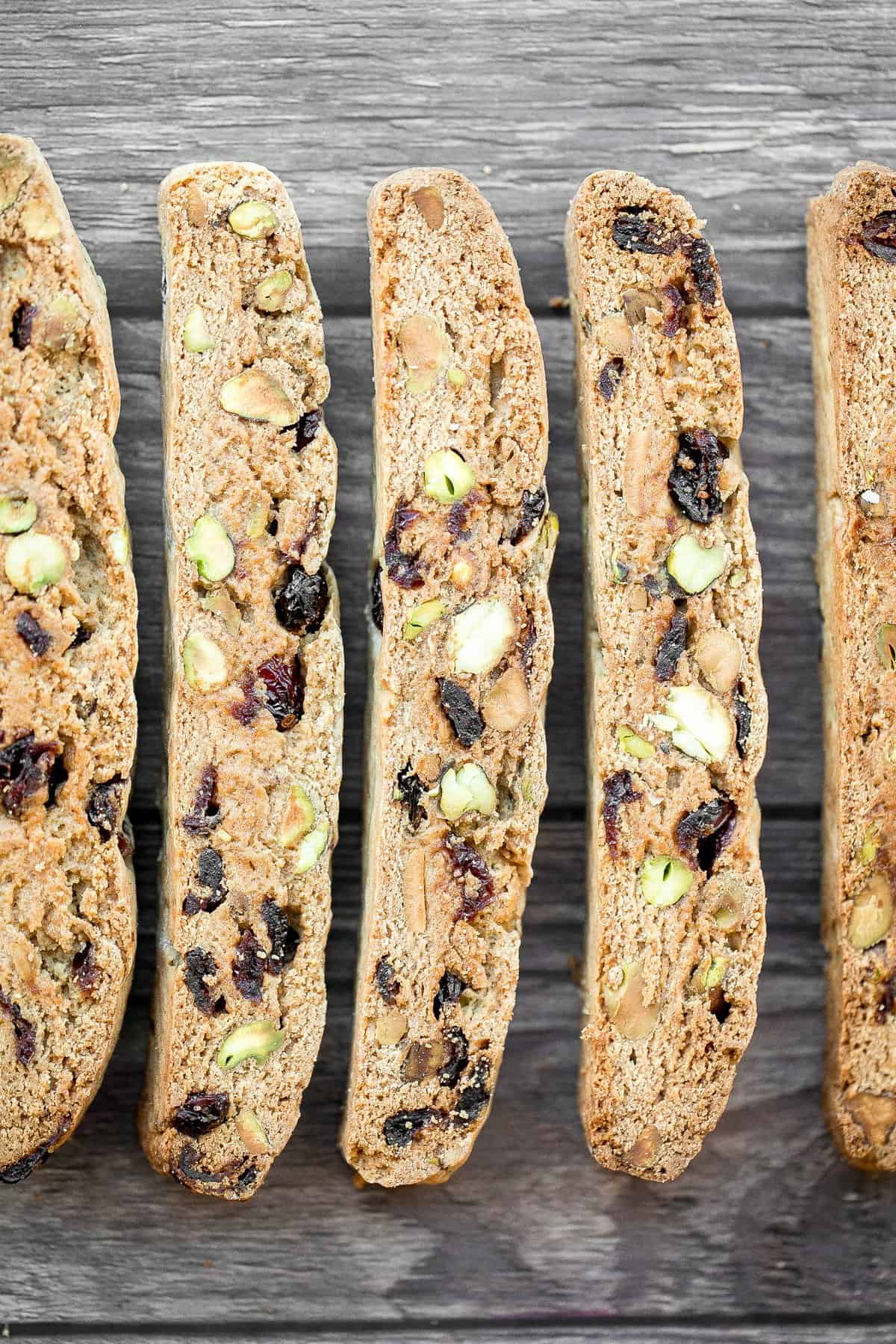 Christmas Pistachio Cranberry Biscotti Recipe - Dinner, then Dessert