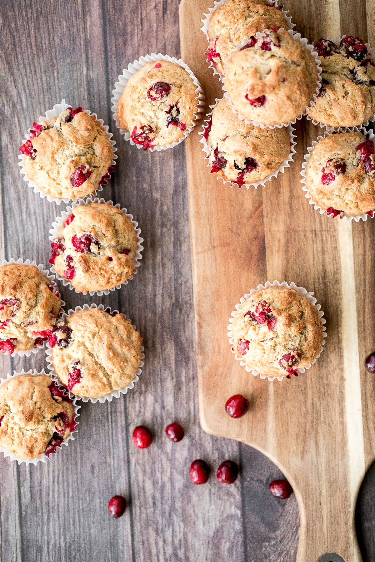 Cranberry Yogurt Muffins Ahead of Thyme