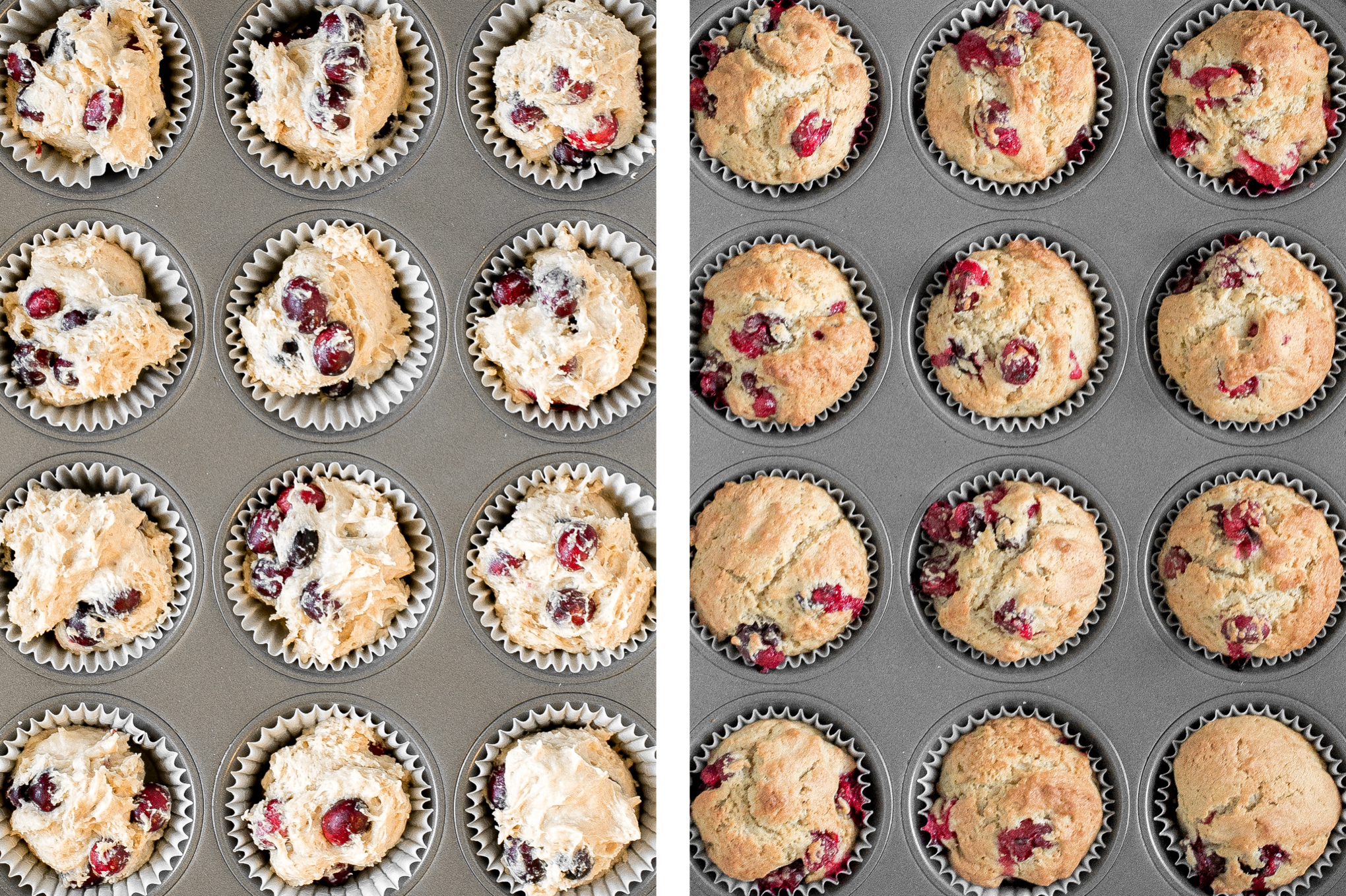 Cranberry Yogurt Muffins Ahead of Thyme