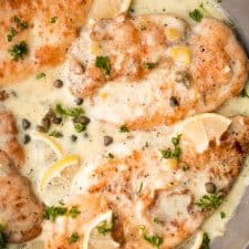 Creamy Lemon Chicken Piccata-image