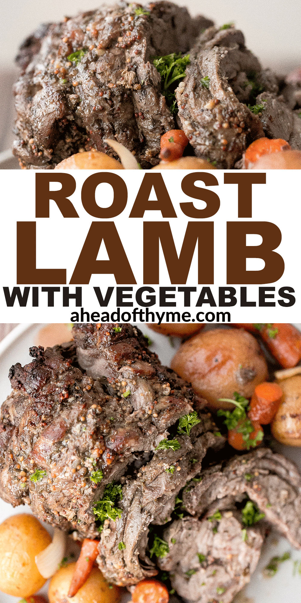 Easy Roast Lamb with Vegetables