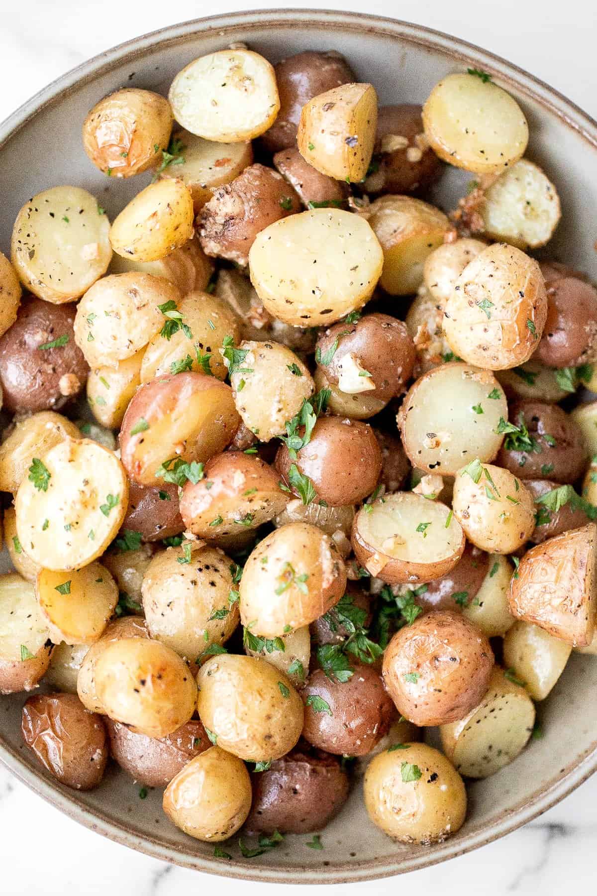 Roasted Baby Potatoes with Rosemary