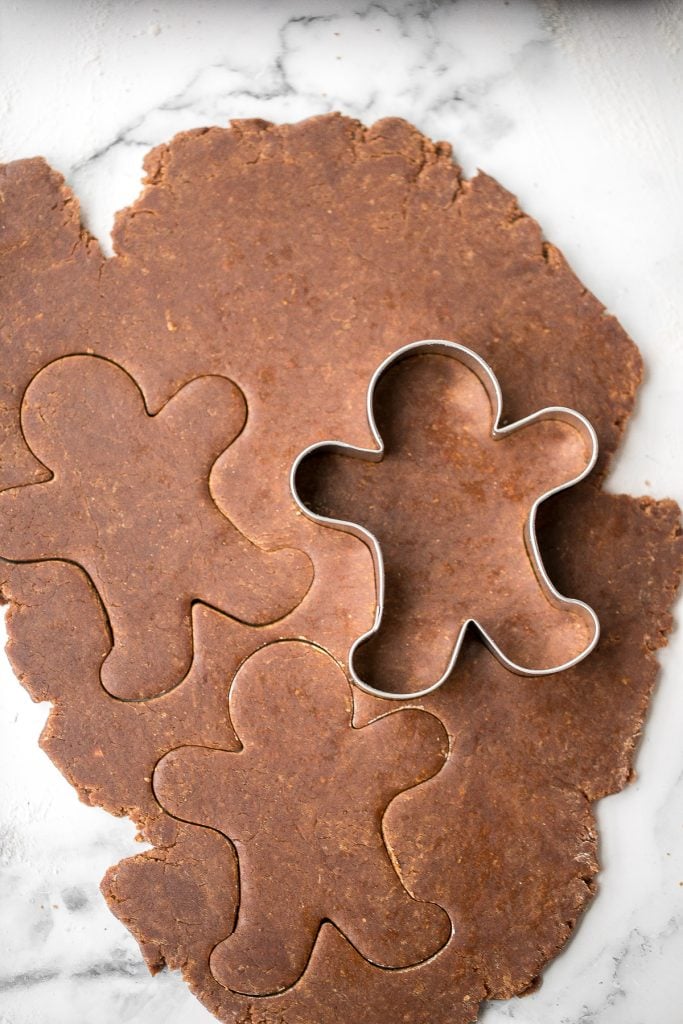 Classic gingerbread cookies with royal icing are soft and chewy in the centre but crisp on the edges. Add these festive cookies to your holiday baking list. | aheadofthyme.com