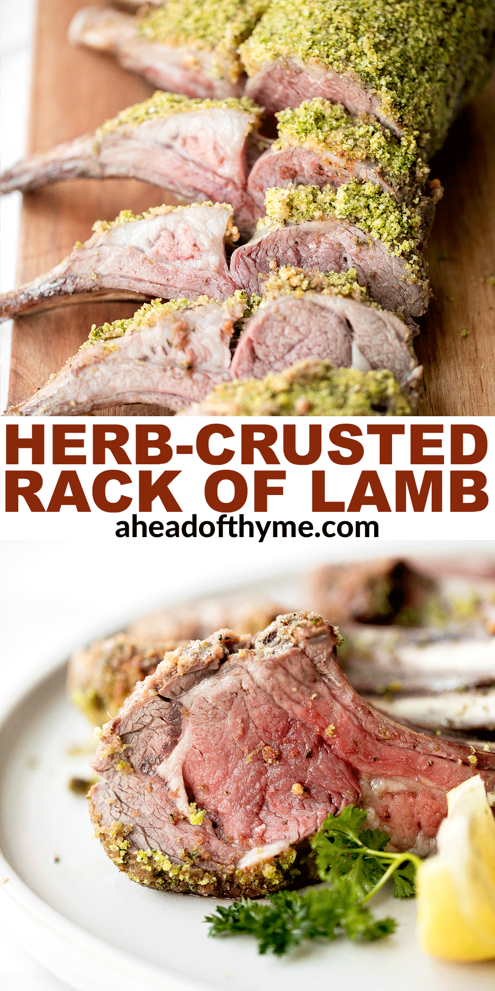 Herb-Crusted Rack of Lamb