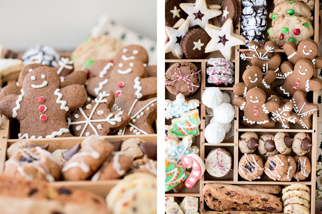 Complete how-to guide to make the best holiday cookie box with the top Christmas holiday cookies including recipes and tips. It's the best Christmas gift. | aheadofthyme.com