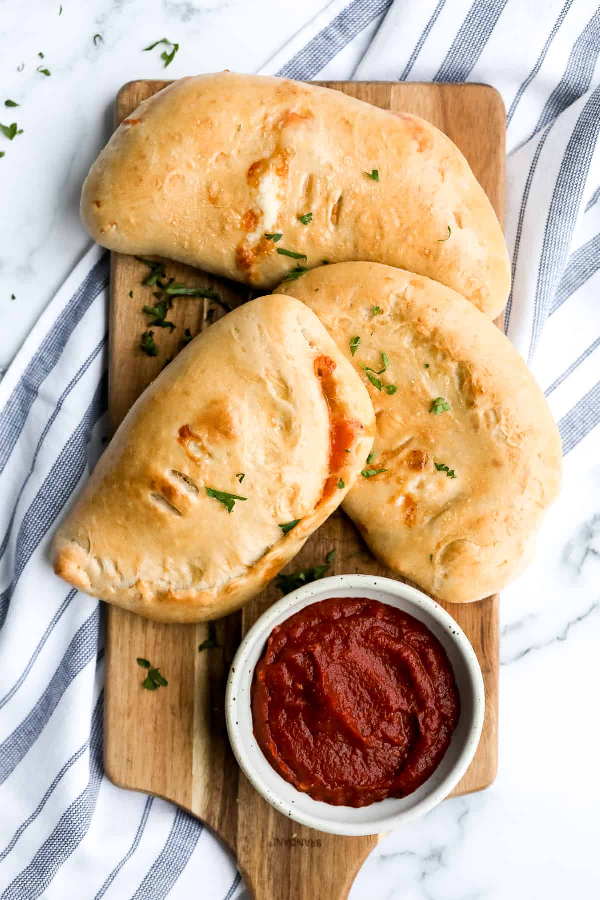 Homemade Calzones | aheadofthyme.com - Ahead of Thyme