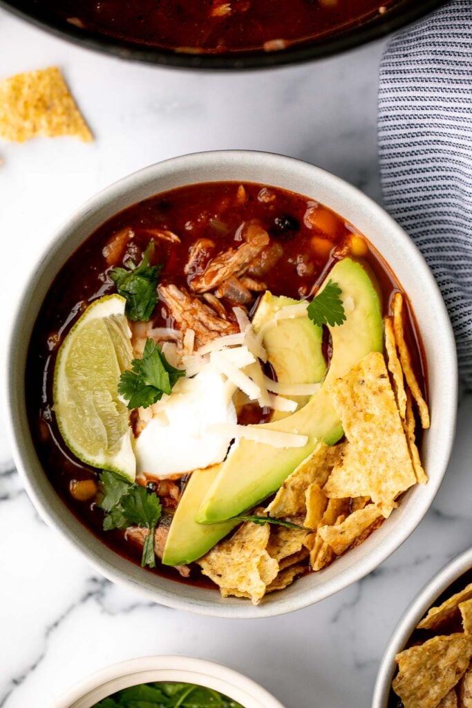 Chicken Tortilla Soup | aheadofthyme.com