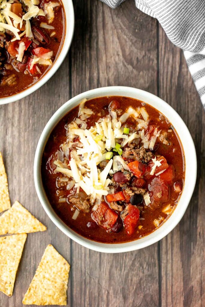 Slow Cooker Beef Chili Ahead Of Thyme