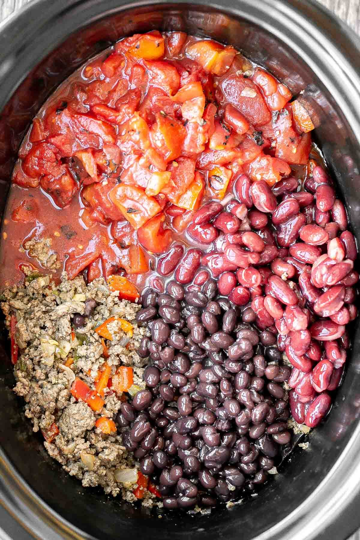 Slow Cooker Beef Chili - Ahead of Thyme