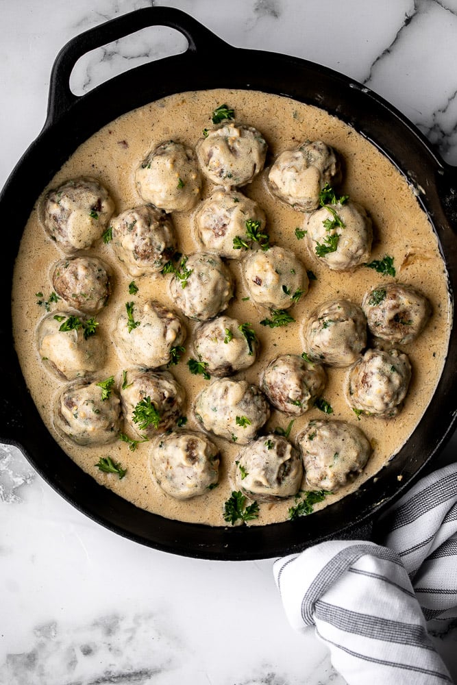 Swedish Meatballs - Ahead of Thyme