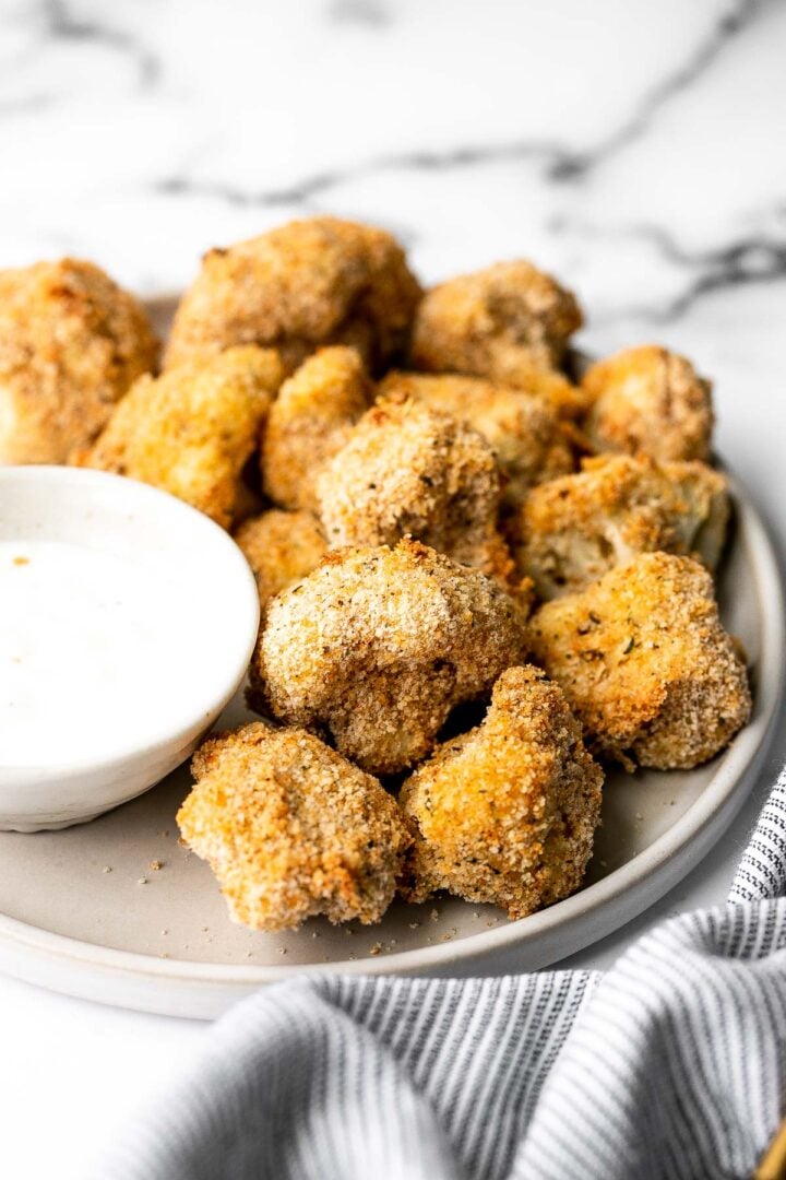 Baked Cauliflower Nuggets Ahead of Thyme