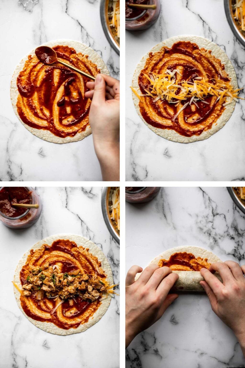 Chicken Enchiladas Ahead of Thyme