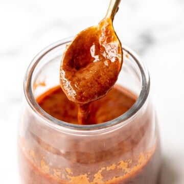 Easy homemade enchilada sauce requires just one pot, an assortment of flavourful spices, four simple steps, and less than 15 minutes to make. | aheadofthyme.com