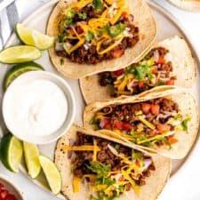 Mexican Ground Beef Tacos-image