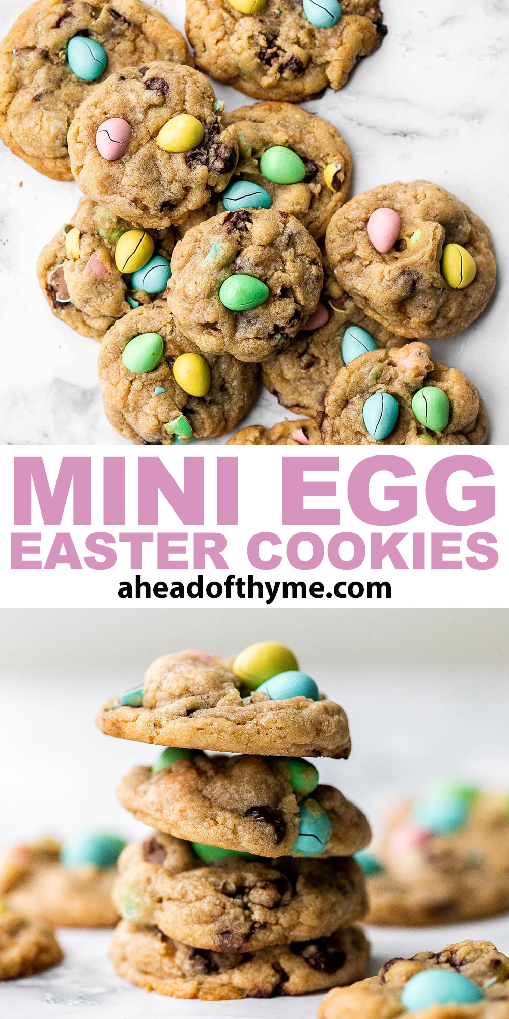Mini Egg Easter Cookies