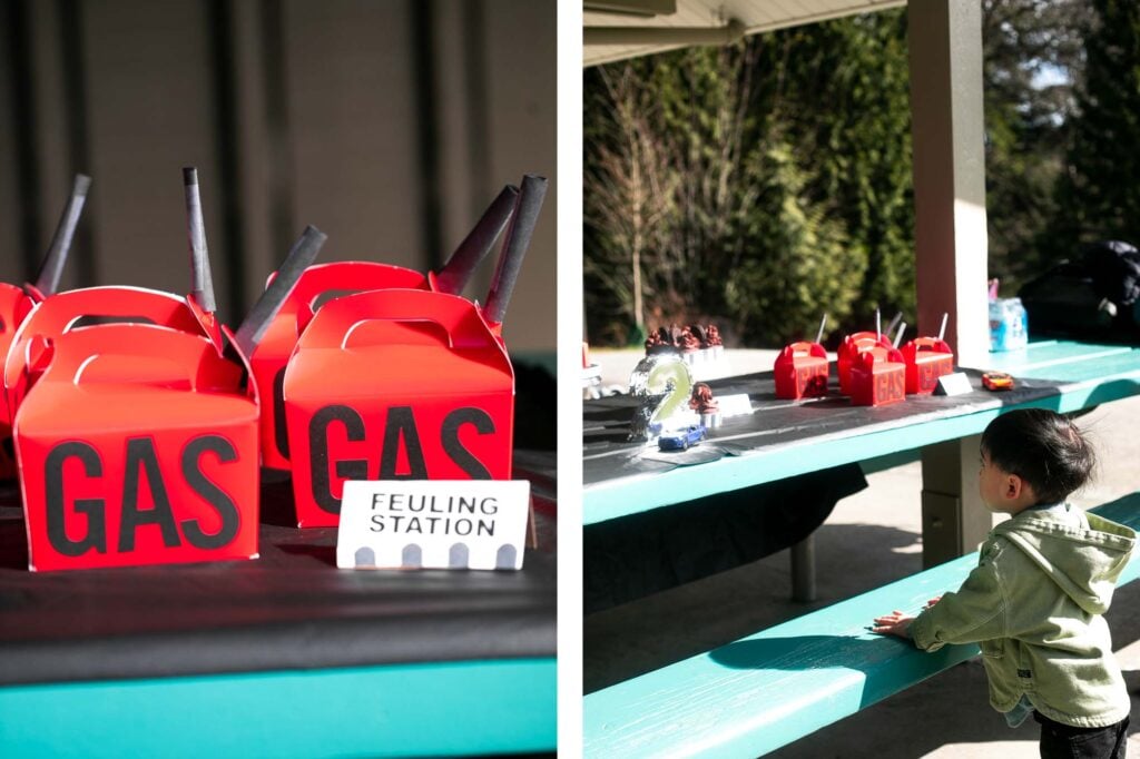 The best two fast second birthday party with ideas on every detail for an epic race car theme party including decor, party favors, desserts and recipes. | aheadofthyme.com