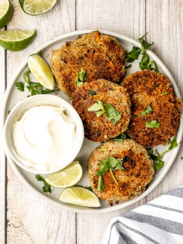 Mexican tuna cakes, or tortitas de atun, are quick, easy, and delicious. Made with canned tuna, these tuna patties come together in about 20 minutes. | aheadofthyme.com
