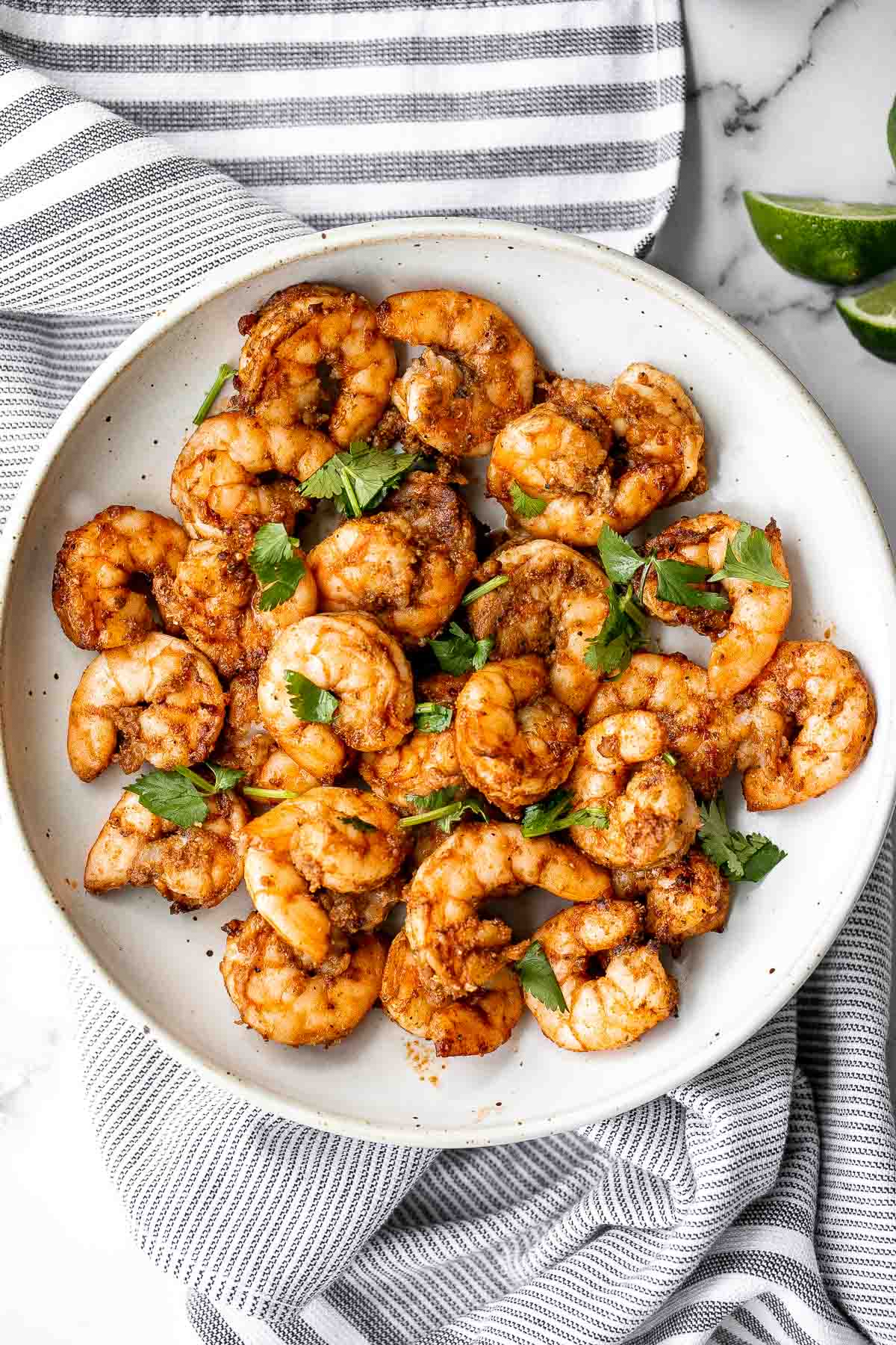 Air Fryer Mexican Shrimp - Ahead of Thyme