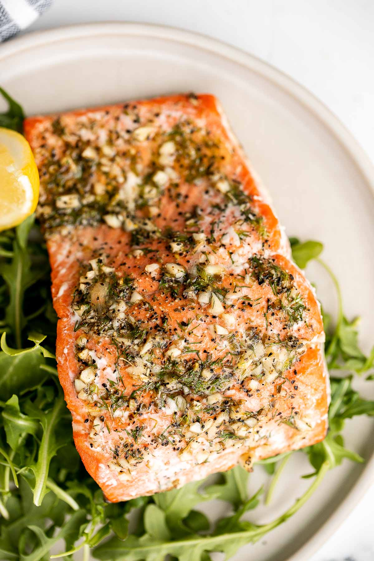 Greek Salmon Ahead of Thyme